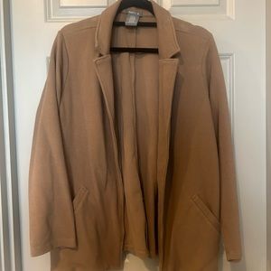 Tan Cardigan Blazer - XXL